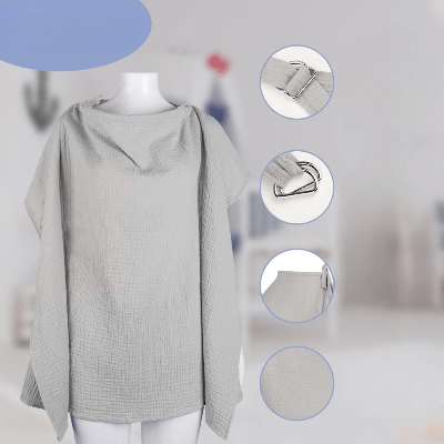 Cape d'allaitement - BreastfeedingCover™ - Gris - Le Rayon BébéCape d'allaitement - BreastfeedingCover™ - Gris - mamanvoilaCape d'allaitement - BreastfeedingCover™ - Gris
