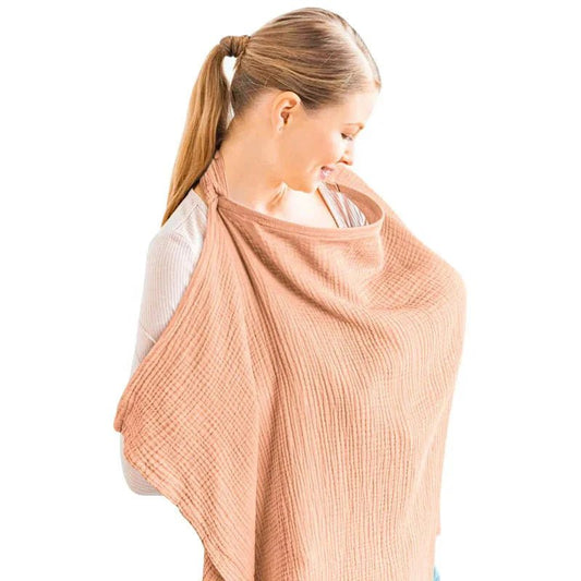 Cape d'allaitement - BreastfeedingCover™ - Peche - Le Rayon BébéCape d'allaitement - BreastfeedingCover™ - Peche - mamanvoilaCape d'allaitement - BreastfeedingCover™ - Peche
