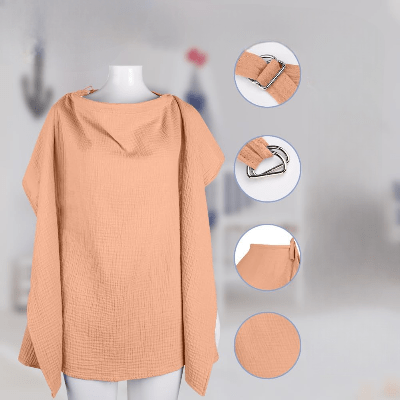 Cape d'allaitement - BreastfeedingCover™ - Peche - Le Rayon BébéCape d'allaitement - BreastfeedingCover™ - Peche - mamanvoilaCape d'allaitement - BreastfeedingCover™ - Peche
