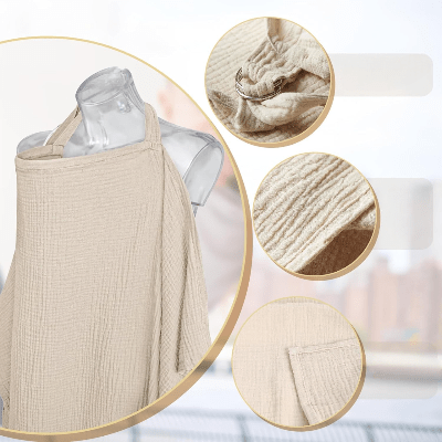 Cape d'allaitement - BreastfeedingCover™ - Khaki - Le Rayon BébéCape d'allaitement - BreastfeedingCover™ - Khaki - mamanvoilaCape d'allaitement - BreastfeedingCover™ - Khaki