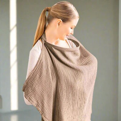 Cape d'allaitement - BreastfeedingCover™ - Beige - Le Rayon BébéCape d'allaitement - BreastfeedingCover™ - Beige - mamanvoilaCape d'allaitement - BreastfeedingCover™ - Beige